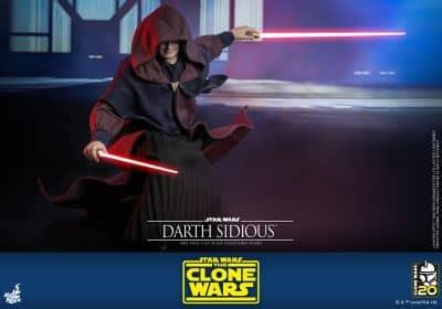 Hot Toys Darth Sidious Figure Star Wars Sixth Scale Limited Collectible Comic Concepts