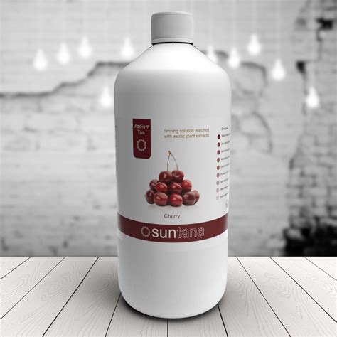 1000ml Cherry Medium Tan Solution – Suntana UK