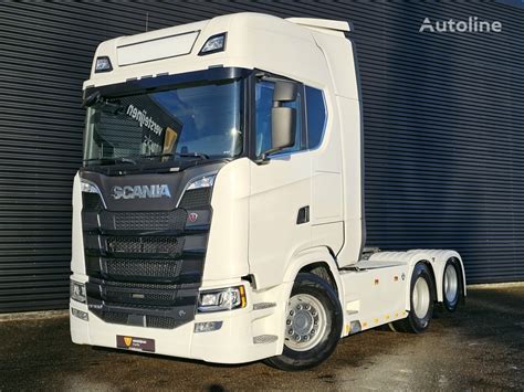 Camião tractor Scania S580 V8 6x2 BOOGIE RETARDER FULL AIR a