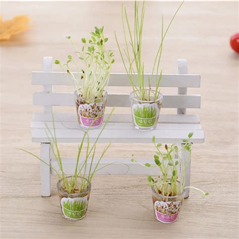 Милые садовые гелевые ручки для выращивания травы Kawaii Ручки в ...