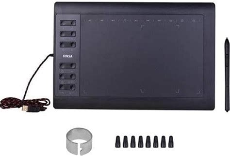 VINSA 1060 Plus Graphic Tablet Online Education 12 Keys With 8192