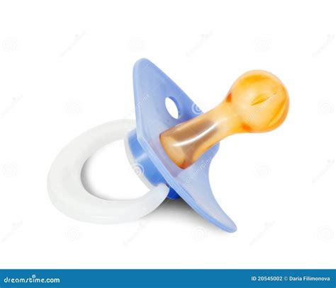 Blue Pacifier Stock Photography Image