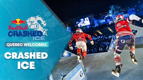 3v3 Team Ice Cross Downhill Racing Red Bull Crashed Ice 2016 Youtube