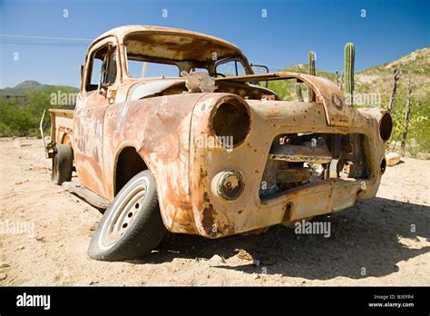 Wreck Of A Truck Stock Photo Royalty Free Image 19374072 Alamy