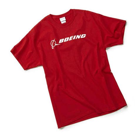 Футболка Boeing Signature T-Shirt Short Sleeve, цвет: red XXL (ID ...