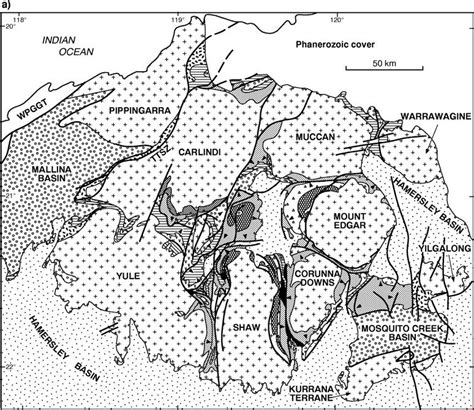 The North Pilbara Terrain Of The Pilbara Craton Include Three Separate