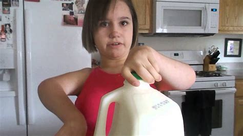 How To Open A New Milk Jug With Arthrogryposis Youtube