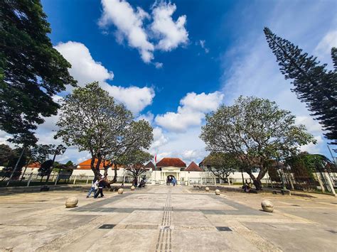 Yogyakarta Indonesia In November 2022 The Front Entrance Gate Of The