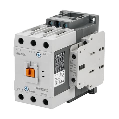 IEC Contactor 50A 480 VAC 60Hz Coil Voltage PN HMC 50A30 22 EL