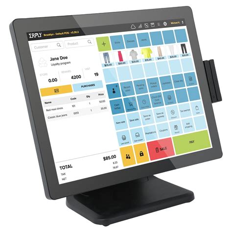 Windows POS Tablet All In One Touch Screen Restaurant Supermarket J1900