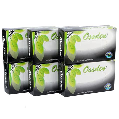 Ossden 2 Ply Ultra Soft Facial Tissue 100 Pull 200 Sheet Per Box Pack