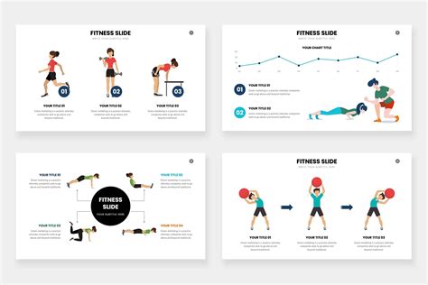 Fitness Infographic templates - PowerPointX | Slides | Keynote | PowerPoint