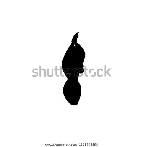 Naked Girl Icon Stock Vector Royalty Free 1315444658 Shutterstock