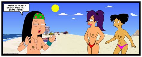 Post 1856127 Americandad Amywong Crossover Dutchman12345 Futurama Hayleysmith Turangaleela