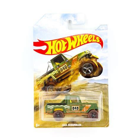 Hot Wheels Jeep Scrambler Truck Offroad X Pickup Shopee Malaysia