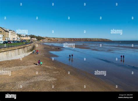 Filey Bay Beach North Yorkshire Coast England Uk Stock Photo Alamy