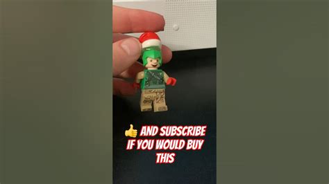 I Built A Lego Fortnite Winterfest Bushranger Minifigure Lego