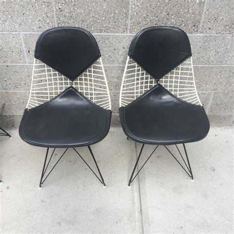 Four Herman Miller Eames DKR Bikini Chairs For Sale At StDibs