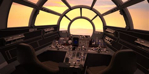 Stinson's All Things Star Wars Blog: Falcon Cockpit, ESB (part 2)