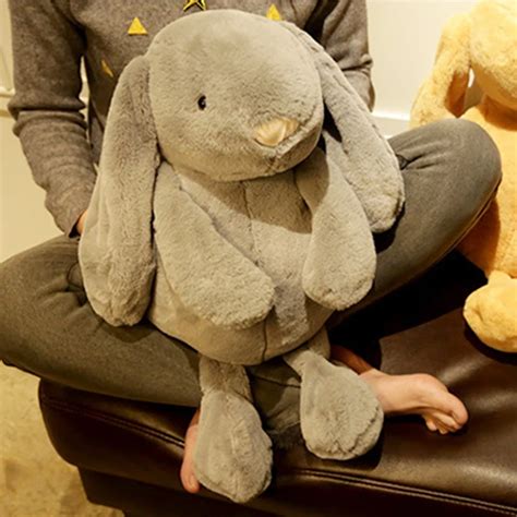 Cartoon Rabbit Hand Warmer V Rechargeable Hot Water Bottle Cute Plush Warm Water Bag Water