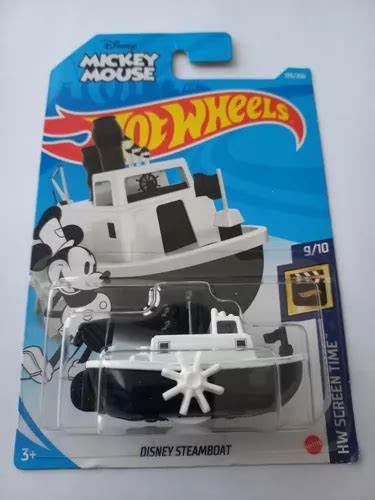 Disney Steamboat Mickey Mouse Hot Wheels Cuotas Sin Inter S