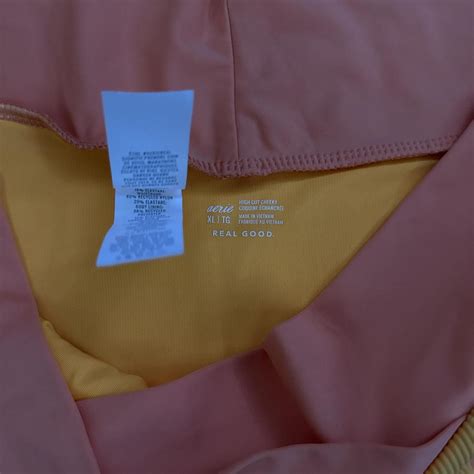 Aerie High Cut Cheeky Bikini Bottom Depop