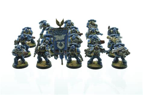 Warhammer 40000 Space Marine Tactical Squad Whtreasury