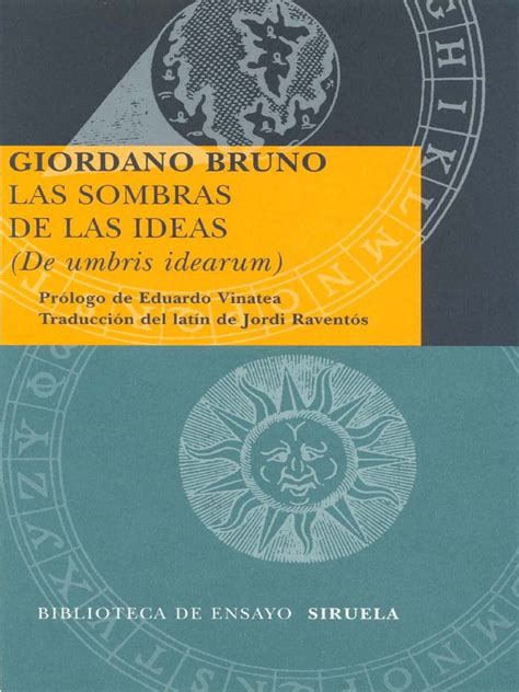 Giordano Bruno - Las Sombras de Las Ideas - de Umbris Idearum | PDF