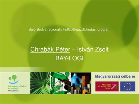 PPT Sajó Bódva regionális hulladékgazdálkodási program PowerPoint