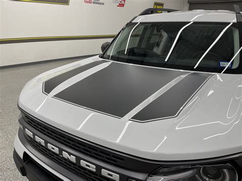 Bronco Sport Solid Hood Graphics Photos And Info Page