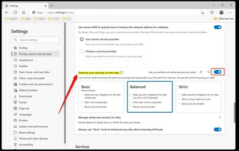 How To Enable Or Disable Enhanced Security Mode In Microsoft Edge Geek Rewind