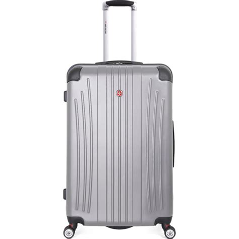 Чемодан Wenger Ridge серебристый, 49.5x30.5x75 см, 92 л 6171014171 ...