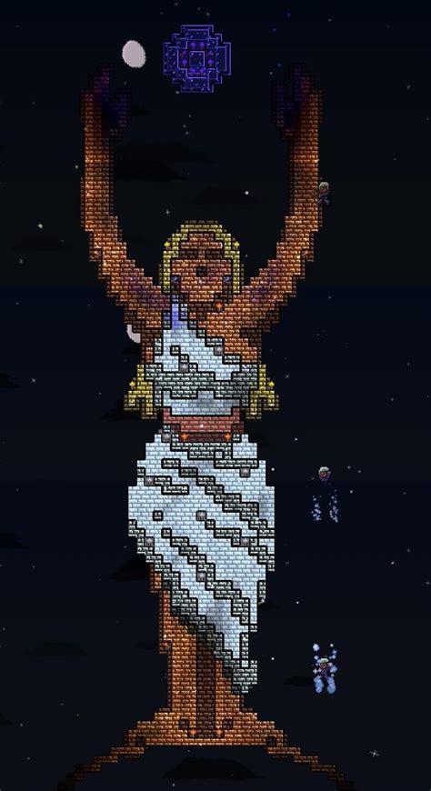 Giant Goddess Statue - posted in the Terraria community