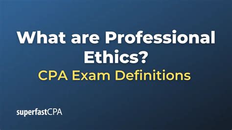 What Are Professional Ethics