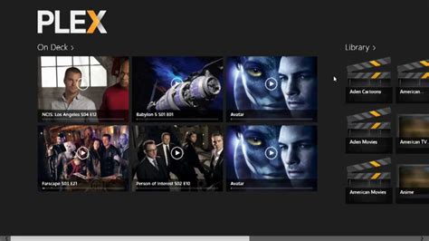 Tech Review Plex Media Player For Windows 8 Plex Media Player Running