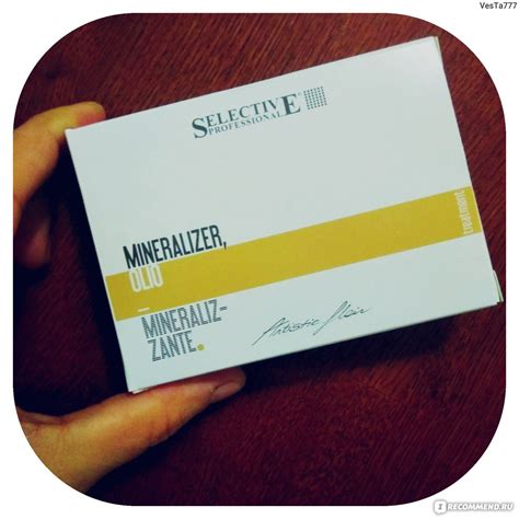 Ампулы для волос Selective Professional Olio Mineralizer - «? Любимые ...