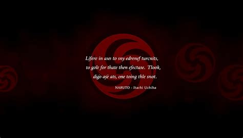 50 Itachi Quotes Wallpapers WallpaperSafari