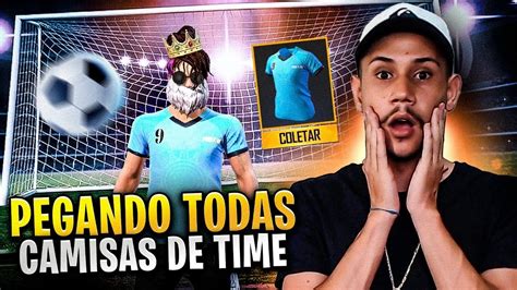 Ao Vivo Free Firecompletando A Cole O Das Camisas De Time