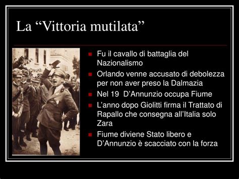 PPT Lavvento Del Fascismo 1919 1922 PowerPoint Presentation Free