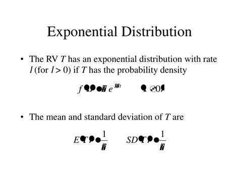 Ppt Exponential Distribution Powerpoint Presentation Free Download