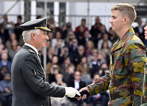 Belgian Prince Gabriel Completes Military Initiation