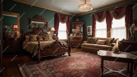 Victorian Mansion Bedroom