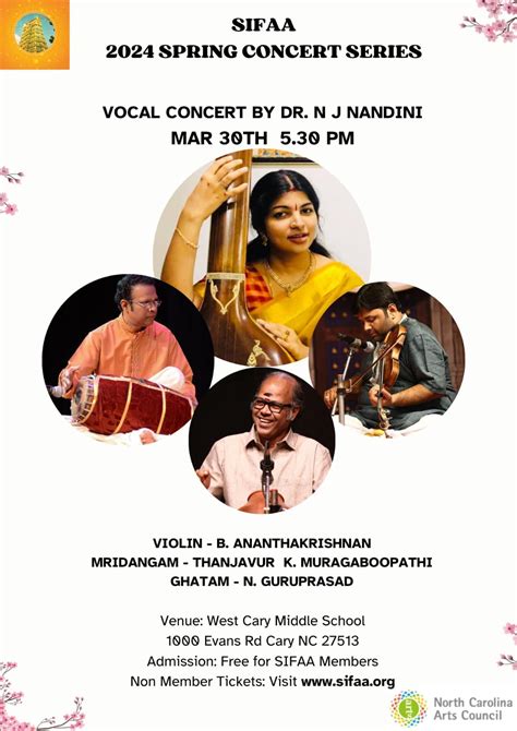 Vocal Concert by N.J. Nandini - Carnatic America