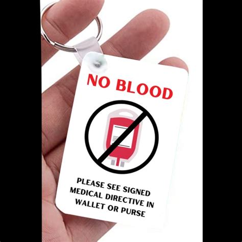 Jw No Blood Transfusion Etsy