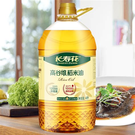 Купить Долговечность цветок Рисовое масло Guwei 4l*1 бутылка пищевого ...