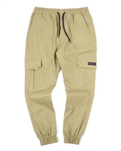 Calça Sarja Cargo Jogger Good Times Premium Bege CALÇAS good times