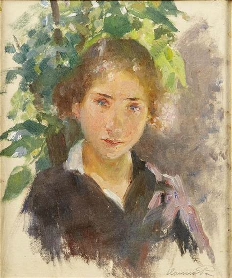 Portrait Of A Young Girl Hanna Hirsch Pauli