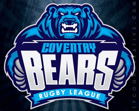 Coventry Bear Rugby Branding on Behance