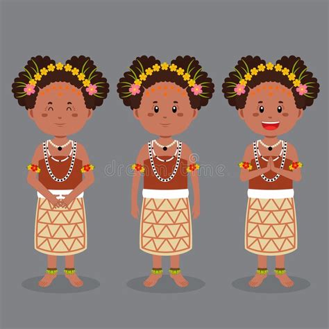 Papua New Guinea People S Characters Preparing To Hunt Stock Vector Illustration Of Exotic