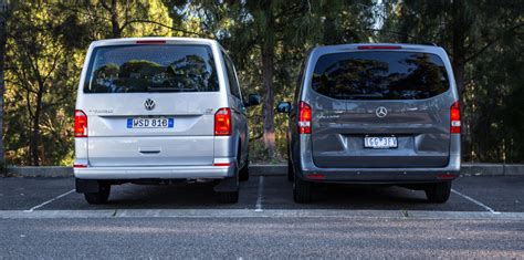 Mercedes Benz Valente V Volkswagen Caravelle Comparison